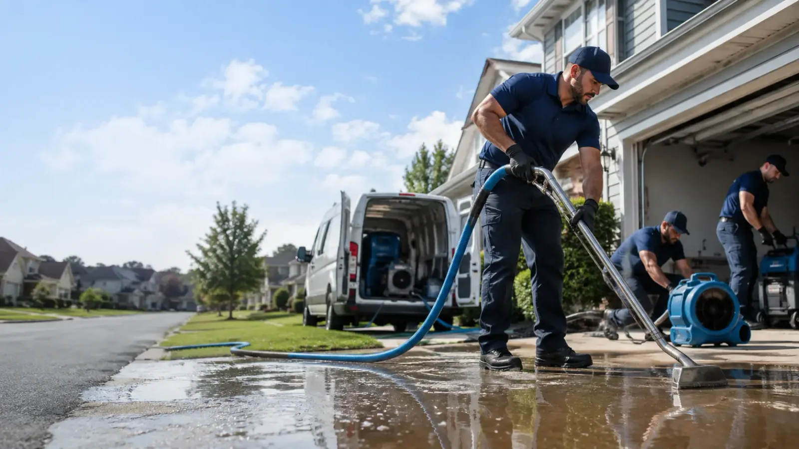 Flood Damage Restoration in Bussey, IA
